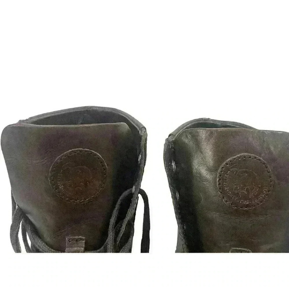 DIESEL UNPLAGGED Men's Brown Leather Boots Casual, Ankle Size US 11.5 EUR 45 - Picture 7 of 14